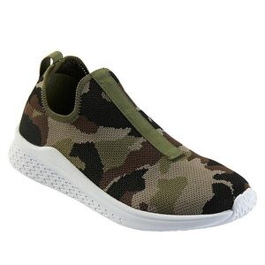 Urban Sport by J/Slides Dalila Slip-on Sneakers Shoes Camouflage (7.5 Women’s)